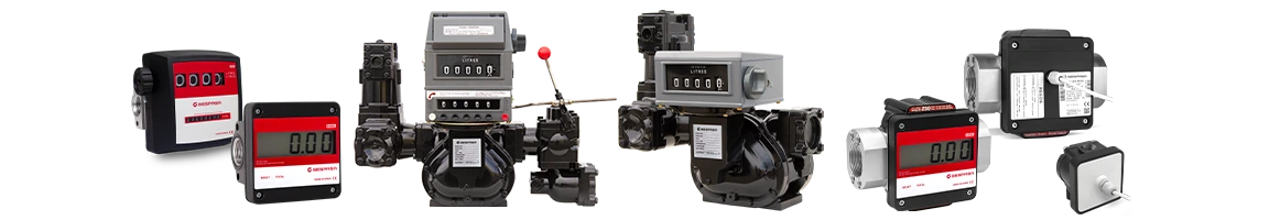 Debietmeters en pulsgeneratoren voor industriële vloeistoffen